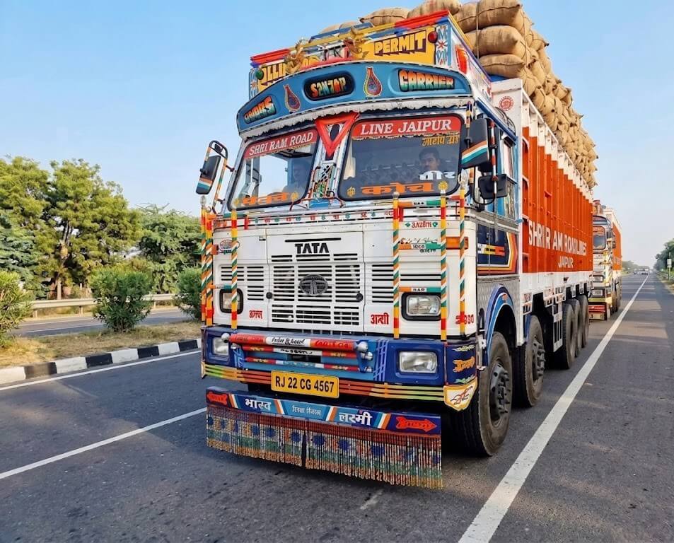 Jaipur to Pali transport service - Shri ram roadlines