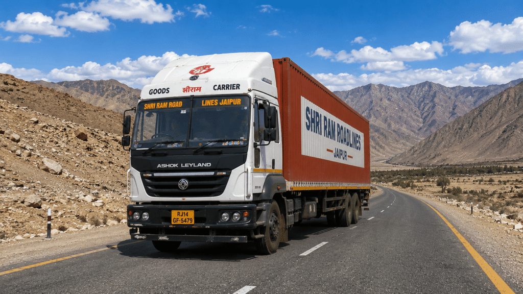 Pali to Madhya Pradesh transport service | Shri Ram Roadlines